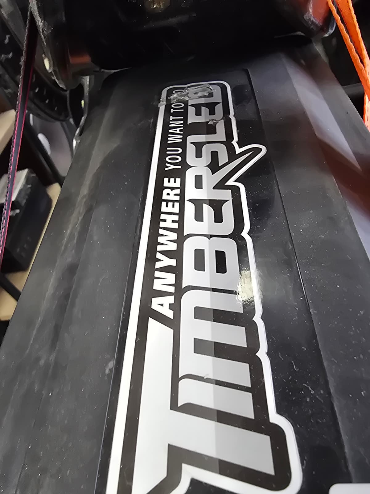 2016 Timbersled LE 120 Snowtrack Kit - Orange/Black 3
